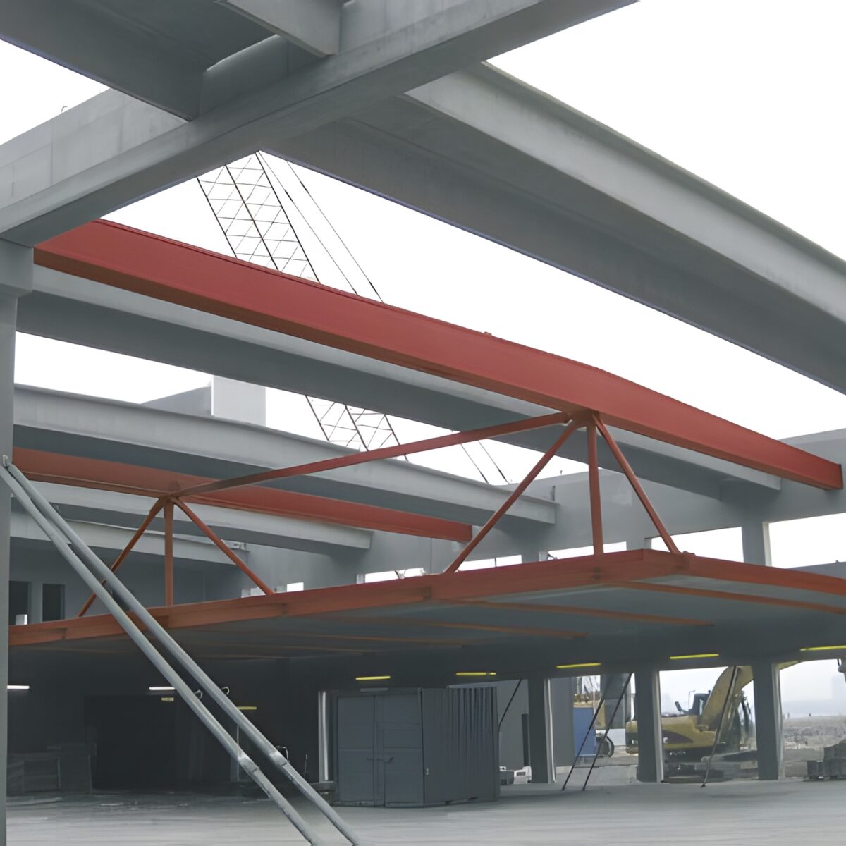 GSY Träger mit Fertigteil Deckenelemente Zwischengeschossdecke