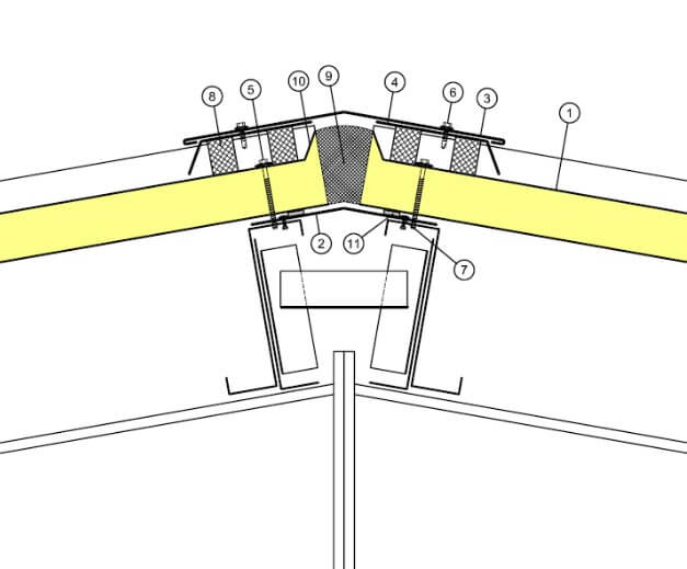 First-Satteldachkonstruktion